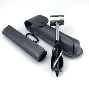 户外求生打孔工具木钻户外手工钻头支罗钻套装Manual Auger