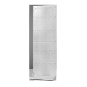 工厂直发洞洞板超市货架展示架置物架子金属多功能层板带挂钩移动