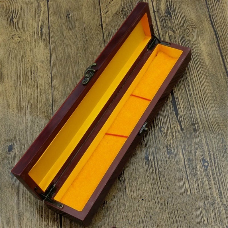 新款礼品胎发毛笔笔盒 单支装胎发笔包装盒胎毛收纳盒