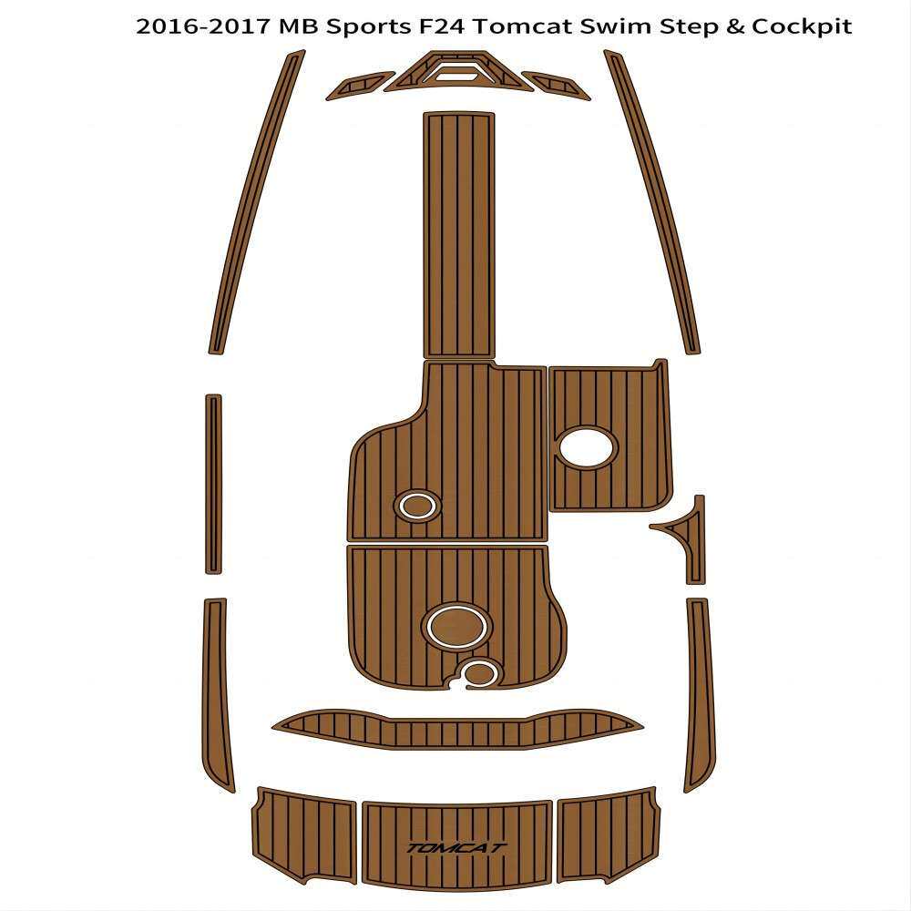 2016-2017 MB Sports F24 Tomcat 游艇船舶EVA柚木地板亚马逊热销