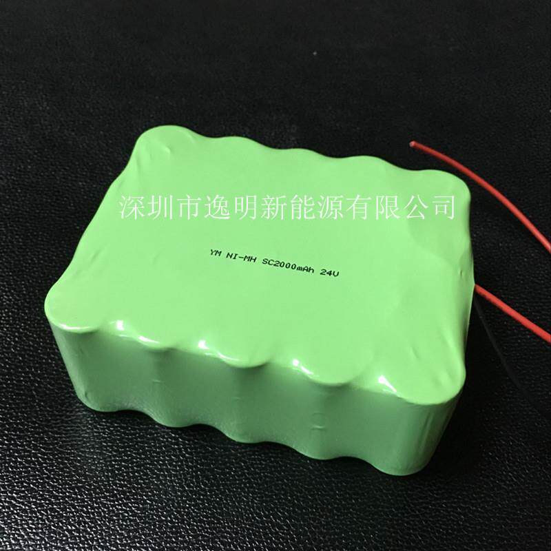镍氢电池组24V NI-MH SC2000mAh 24V煤矿机器设备 后备电源电池组