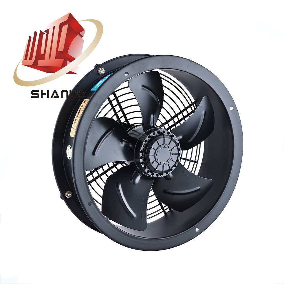 YWF4E-400矮筒外转子轴流风机 高转速工业排风扇室内室外通风换气