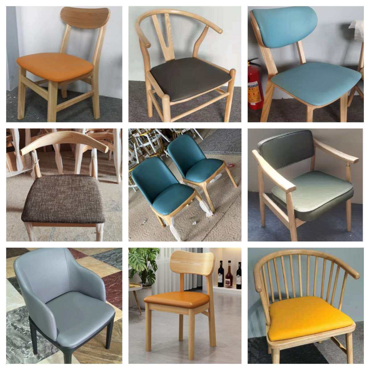 奶茶店高档实木桌咖啡厅桌椅汉堡甜品小吃饭店咖啡厅商用餐饮椅子