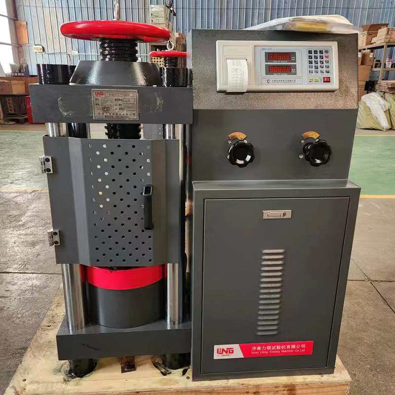 数显加气块抗压强度试验测力仪 蒸压加气混凝土板加载压力试验机