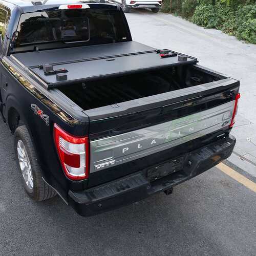 猛禽F150坦途rangerDMAX/L200/HILUX后盖三折盖折叠平盖皮卡改装
