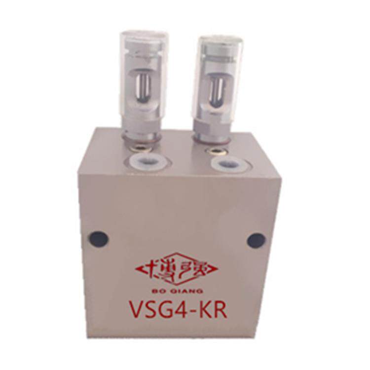 博强供应VSG4-KR双线分配器给油器VSL4-KR甘油干油分配器
