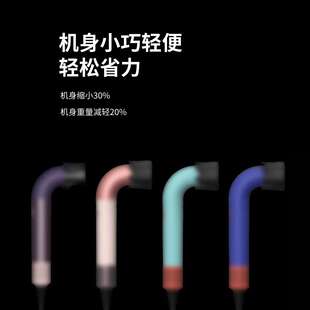 跨境爆款HD18弯管高速吹风机便携轻便电吹风家用发廊大功率吹风筒