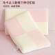 夏季 撞色枕头记忆棉枕芯凉感冰丝儿童枕单人学生护颈椎助睡眠 新款