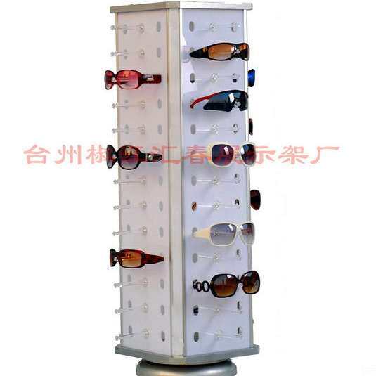 太阳镜展示架 旋转展架 眼镜展示架 压克力展架 可放52付