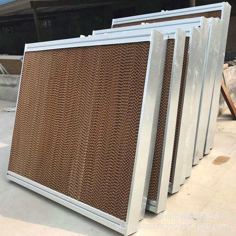 降温设备水帘墙湿帘纸风机湿帘畜牧家禽水帘工厂供应制冷冷风机