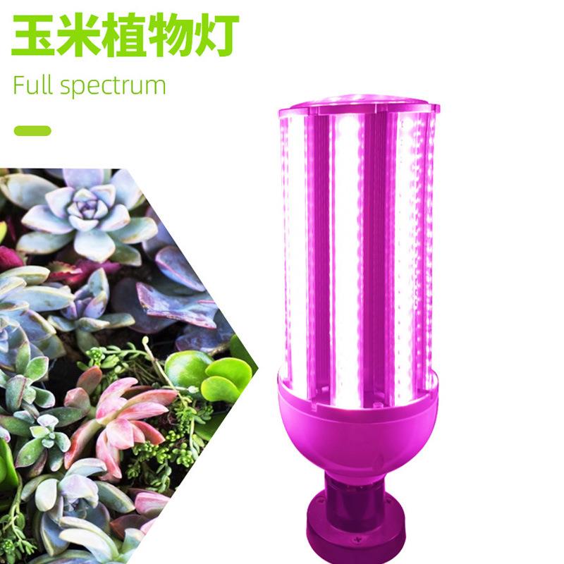 led360度发光防徒助长上色全光谱防水50w80w100w150w玉米灯植物灯