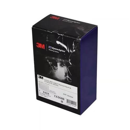 3M837012粉尘颗粒物过滤盒9100ADFLO电焊防护面具用面罩配件2只装