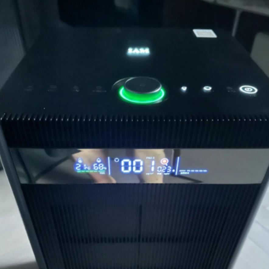 IAM空气净化器除甲醛细菌家用办公负离子甲醛数显KJ1500F-X8/J