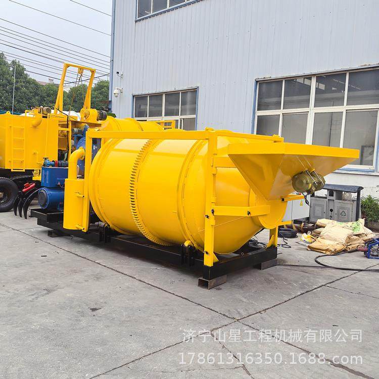 再生料沥青搅拌机 处理坑槽损害沥青拌和机 固定式底盘拌合机