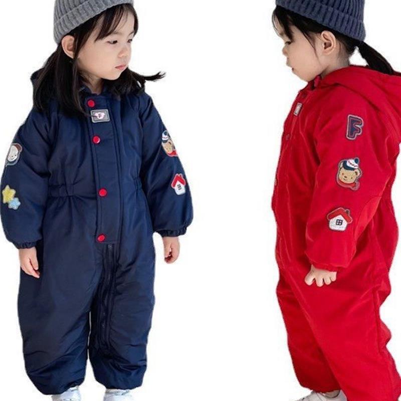 familiar童装儿童棉服男女