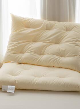 LEELAND礼澜家纺 全棉A类抗菌枕头护颈枕可水洗成人家用枕芯单人4