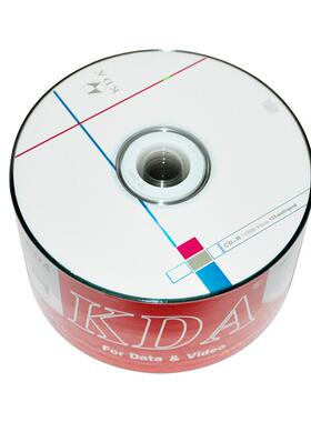 KDA CD-R 刻录盘/空白光盘/碟片/投标书/700MB/CD光盘/VCD光碟/MP