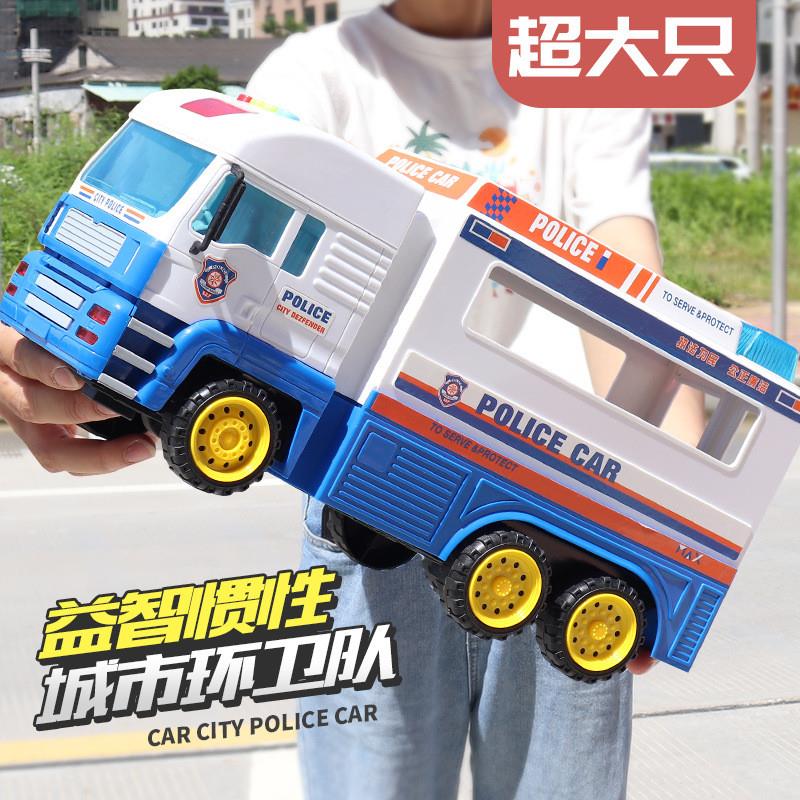 玩具车城市垃圾车1比12警