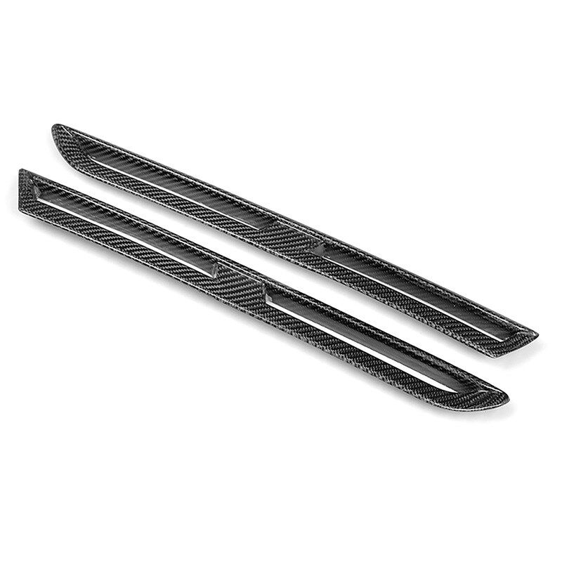 适用于日产GTR R35改装真碳纤维改装饰件叶子板侧风口外观装饰