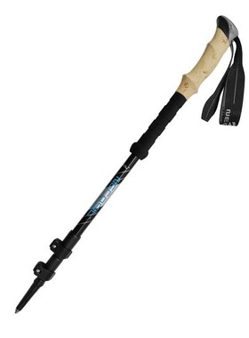 纽卡索7075铝合金登山杖外锁伸缩伸缩徒步装备轻手杖NC63