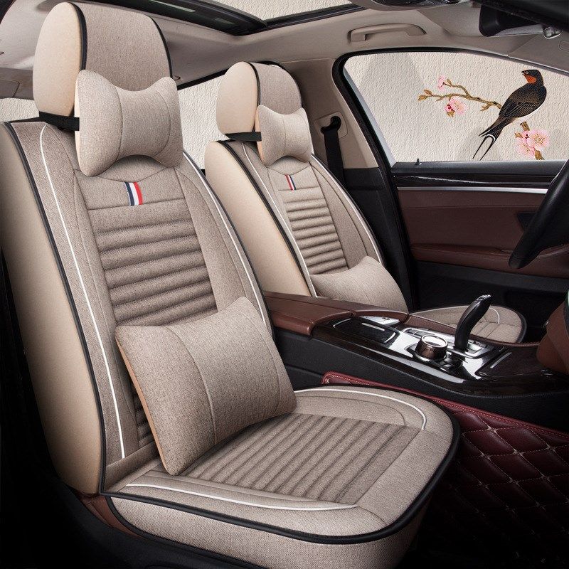 全包围汽车坐垫雪铁龙DS5LS DS5 DS6 DS4适用座套四季亚麻座椅套