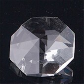 阳光捕手爆款 各种颜色1.4cm八角珠水晶灯饰配件珠帘门帘散珠