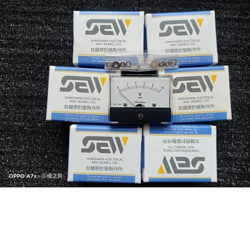 SHINOHARA篠原計器製作所 数字电压表 SD-460 SD-640