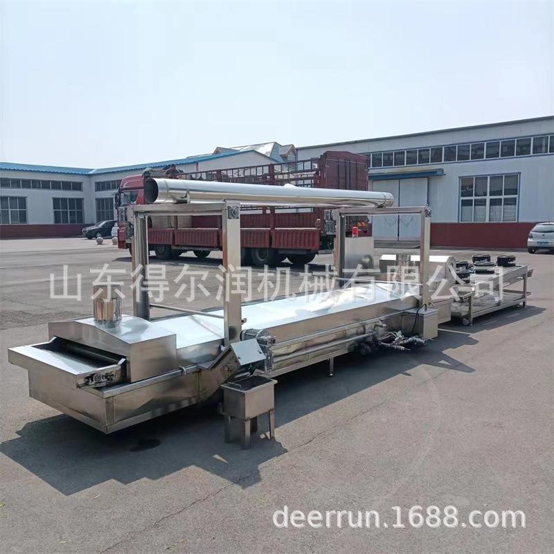 低温真空油炸机 薯条鸡柳炸鸡油炸机 虎皮鸡爪商用全自动油炸设备