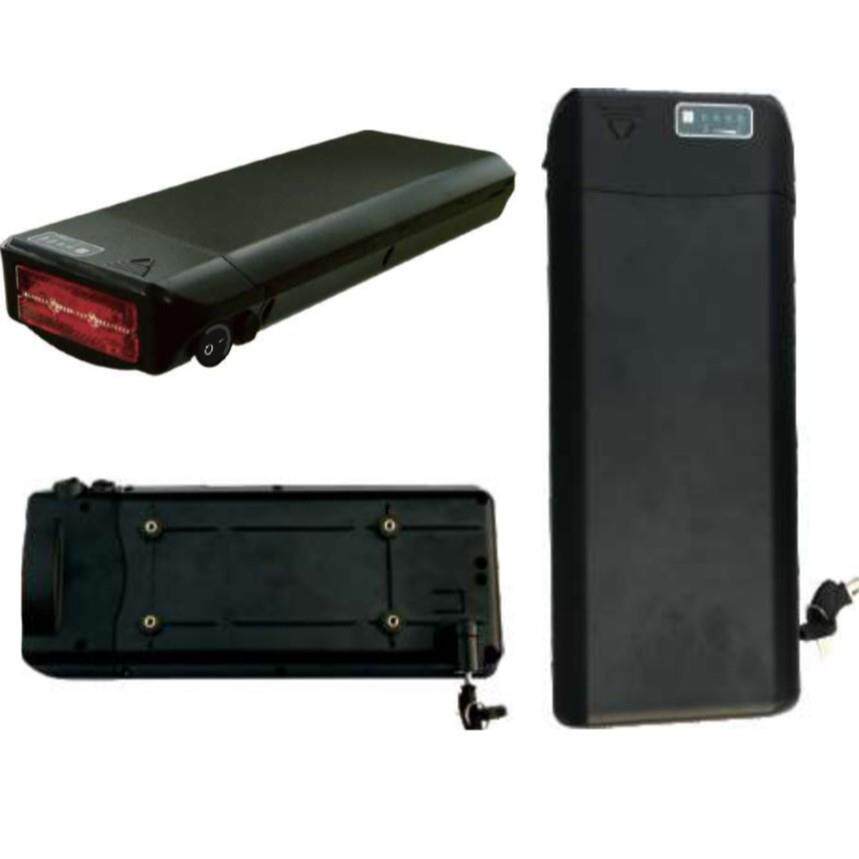 海鹰2 EBIKE 后尾座电池盒货架式电池现货外壳可装40颗18650现货