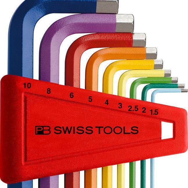 PB 210.H-10 RB彩色平头内六角9件套