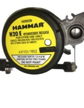 无线电示位标释放器HAMMAR H20E ,海马释放器H20带EC证