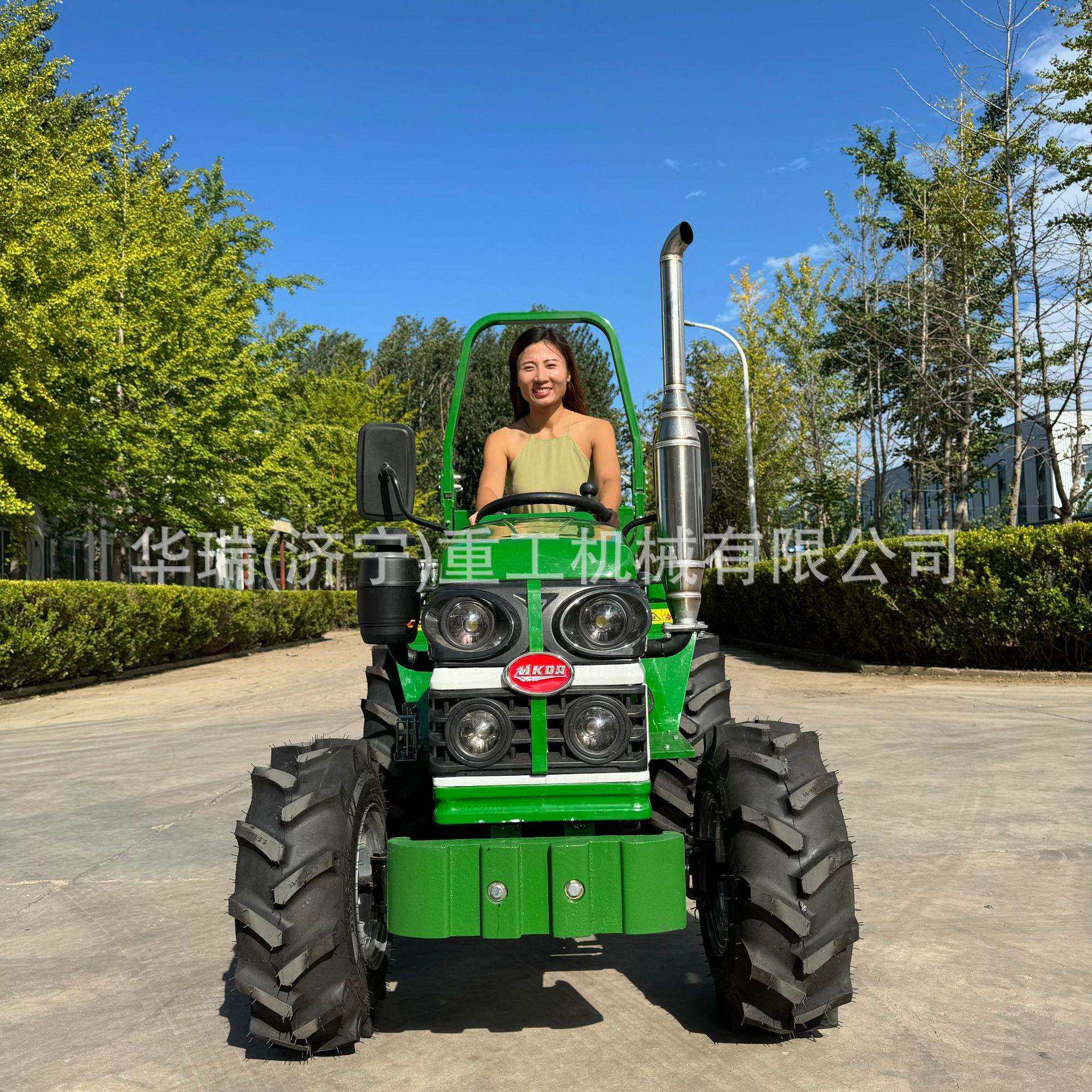 拖拉机生产厂家支持出口热销机型14/20马力单杠两驱四轮拖拉