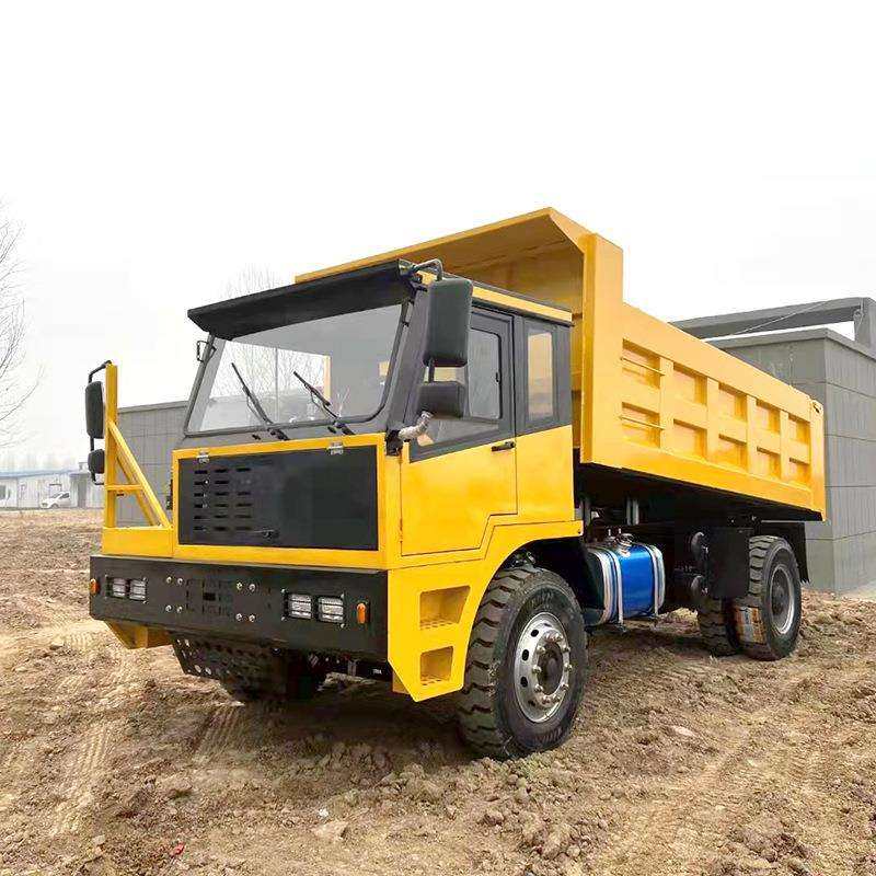 窄体矿山运输车 矿用四不像 矿井自卸车 10吨四驱矿车