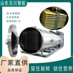 黑枸杞沙棘粉冻干机芦根藏红花真空冷冻干燥机食品冻干设备