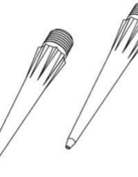 Techcon泰康一次性点胶嘴TS416-HO-HD-1000点胶口转接头