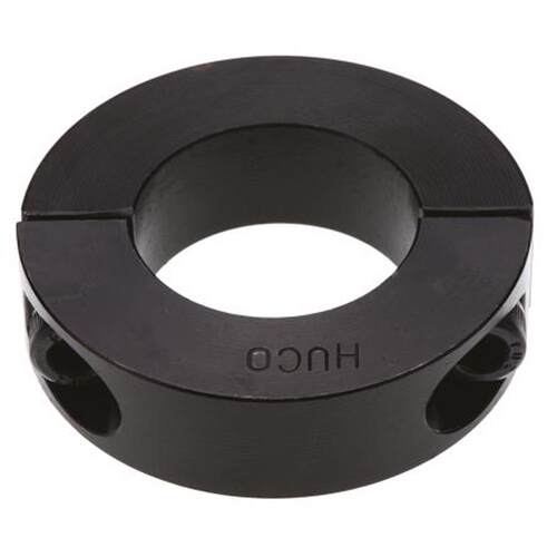 HUCO 轴套 轴环 两件式 黑色 钢 内孔20mm 外径40mm 046201020