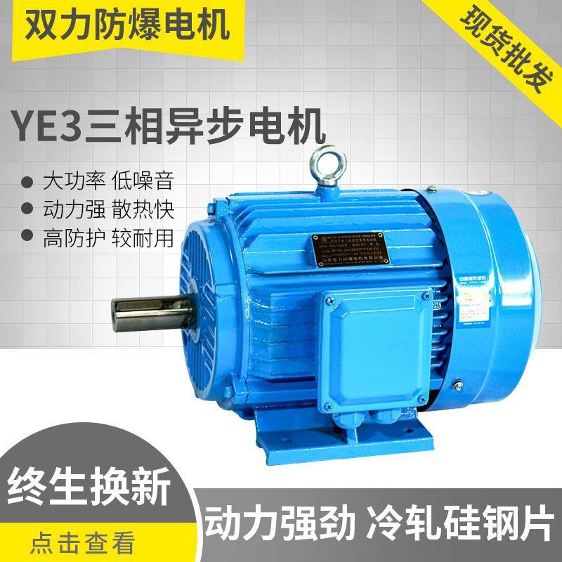 YE2/YE3电机三相异步电动机全铜大功率2/3级能效异步电动机