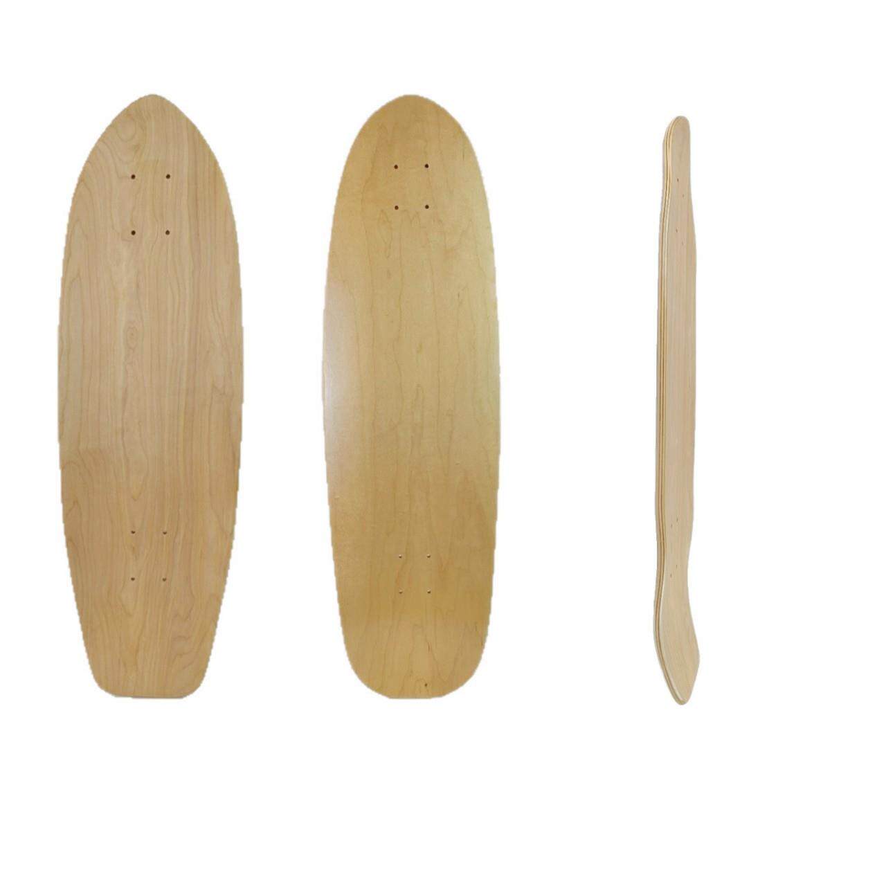 陆冲板面脚窝版型29寸刷街公路初学者陆地冲浪板单翘板