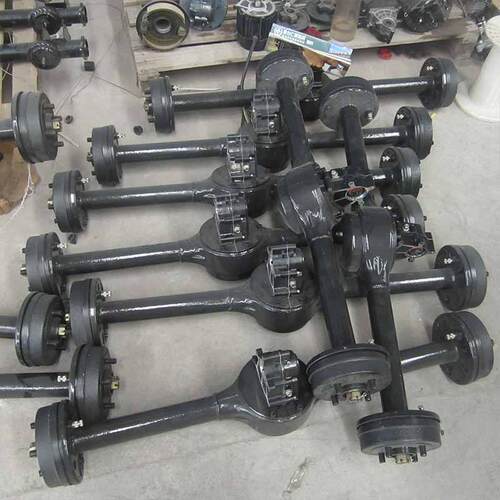 电动三轮车四轮车一体分体碟刹鼓刹后桥多规格总成配件半轴差速器