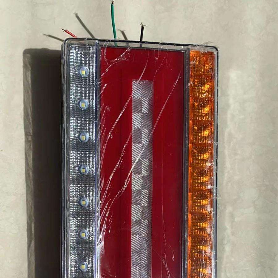 厂家供应24V半挂车后尾灯总成大货车尾灯流水转向LED后尾灯