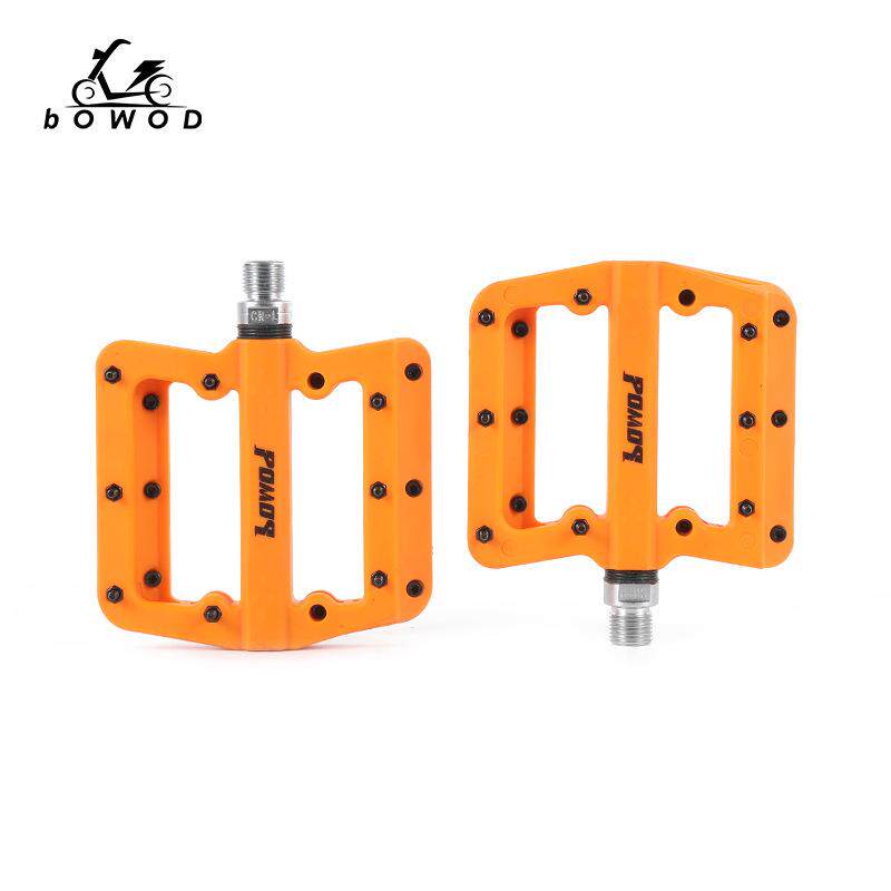 颜色折叠车自行车尼龙脚踏1DU+1培林骑行车脚踏板脚蹬耐磨