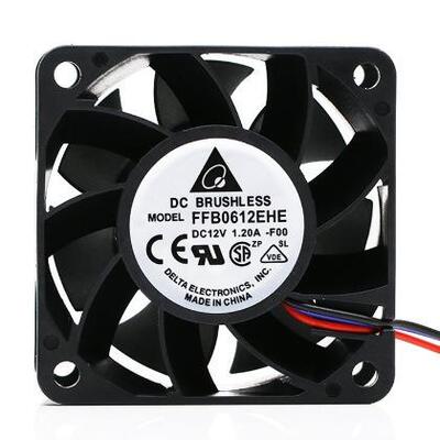 出售台达6038 FFB0612EHE 12V 1.2A 双滚珠轴承6CM大风量暴力散热