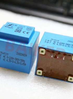 BingZi T40/E T5-FC19 AC0-220V-380V/50HZ AC4.5V-0-4.5/0.45A