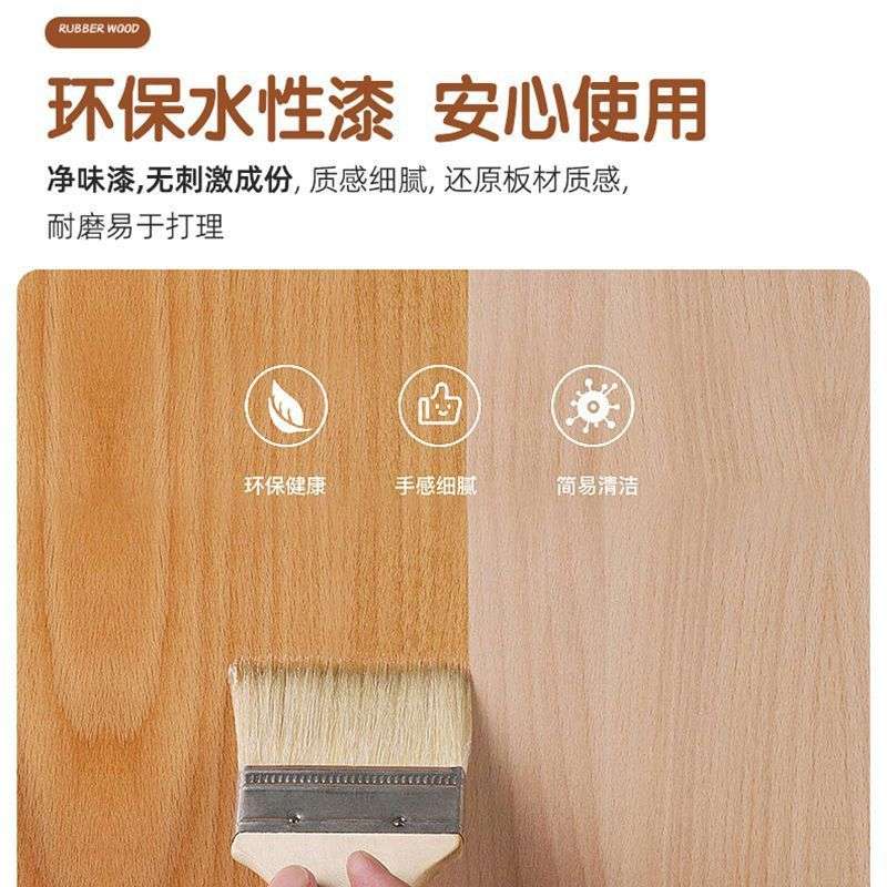 实木床双人床全实木橡木1.5米1.2木床1米8大床主卧婚床现代简约床
