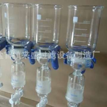 厂家支持不锈钢三联六联薄膜检测过滤实验器铜绿菌检查杯式过滤器