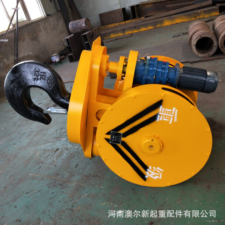 厂家供应 10t/16t/20t/天车吊钩组  起重吊具吊钩组 旋转吊钩组