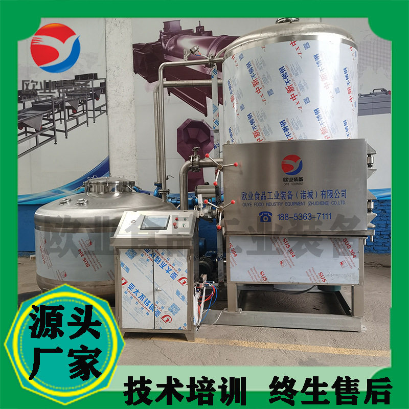 紫薯片低温真空油炸机 草莓脆真空油炸设备 终生售后
