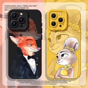 礼服尼克朱迪苹果xsmax疯狂动物城2手机壳iphonexr保护套xs适用情侣7八女8p男6s七新款7p可爱全包硅胶卡通液