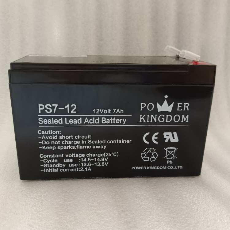 POER KINGDOM三力蓄电池PS12-12 PS7-12 PS17-12 12v5ah7ah12a17a