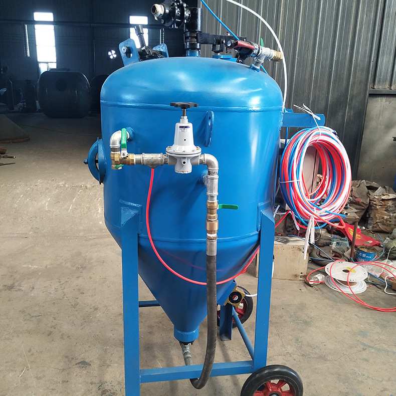 厂家供应水砂混合型环保喷砂机湿式喷砂机环保无尘水砂混合